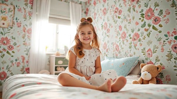 Top modèles de papiers peints pour la chambre des filles